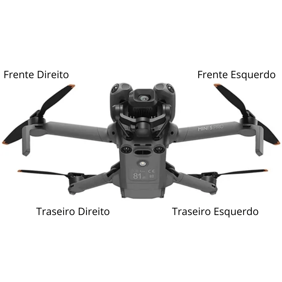 Braço Completo DJI Mini 5 Pro (Unidade) - Imagem 2