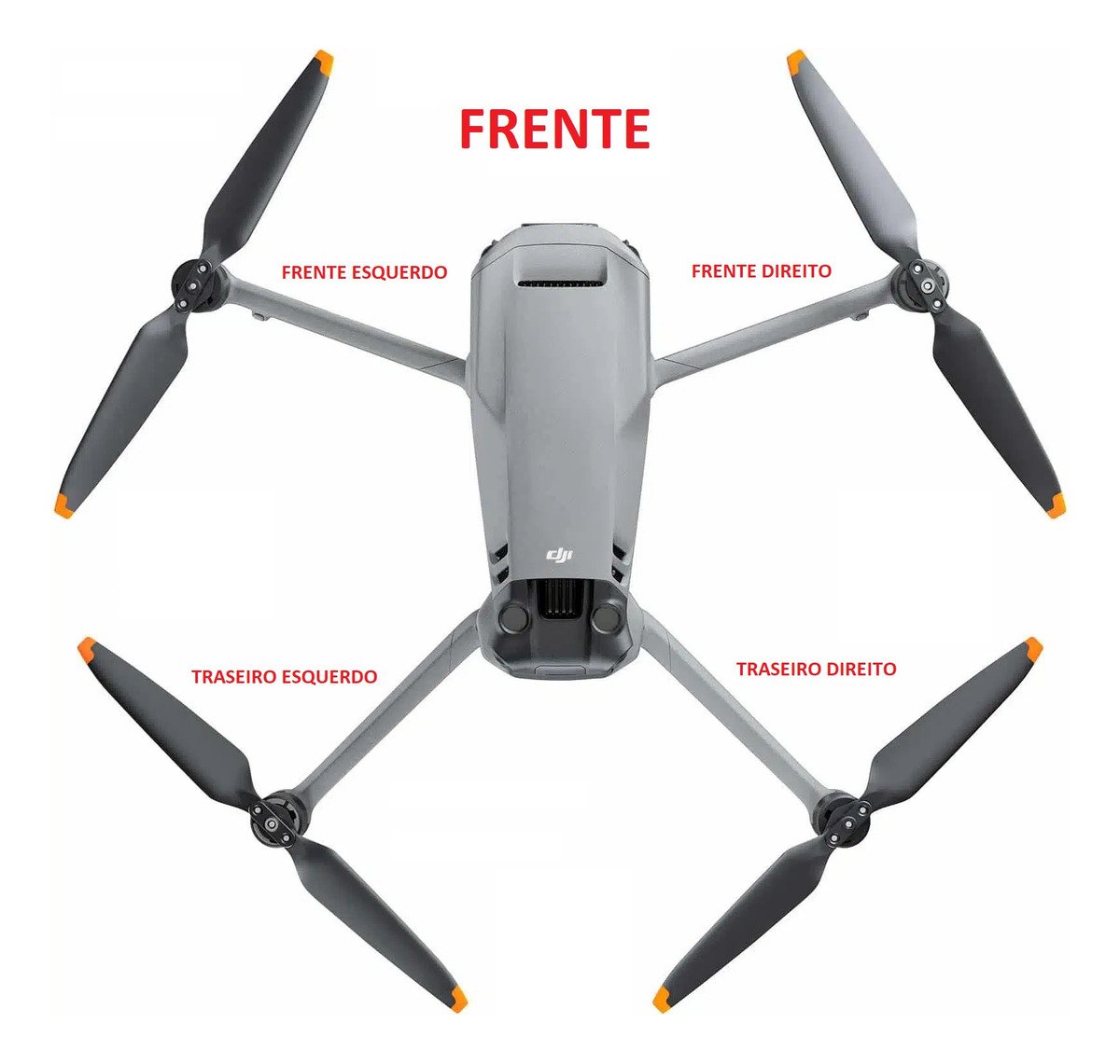 Braço Completo Mavic 3 Frente Esquerdo - Imagem 2