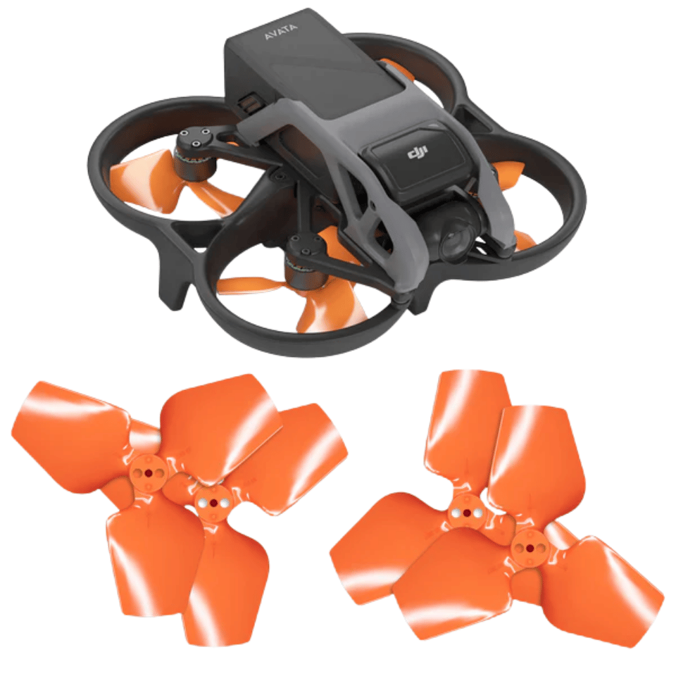 Hélices 3 Pás Master Airscrew DJI Avata Laranja (Jogo)