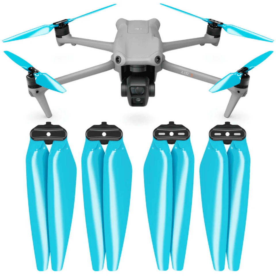 Hélices Master Airscrew DJI Air 3 / 3S Azul (Jogo)