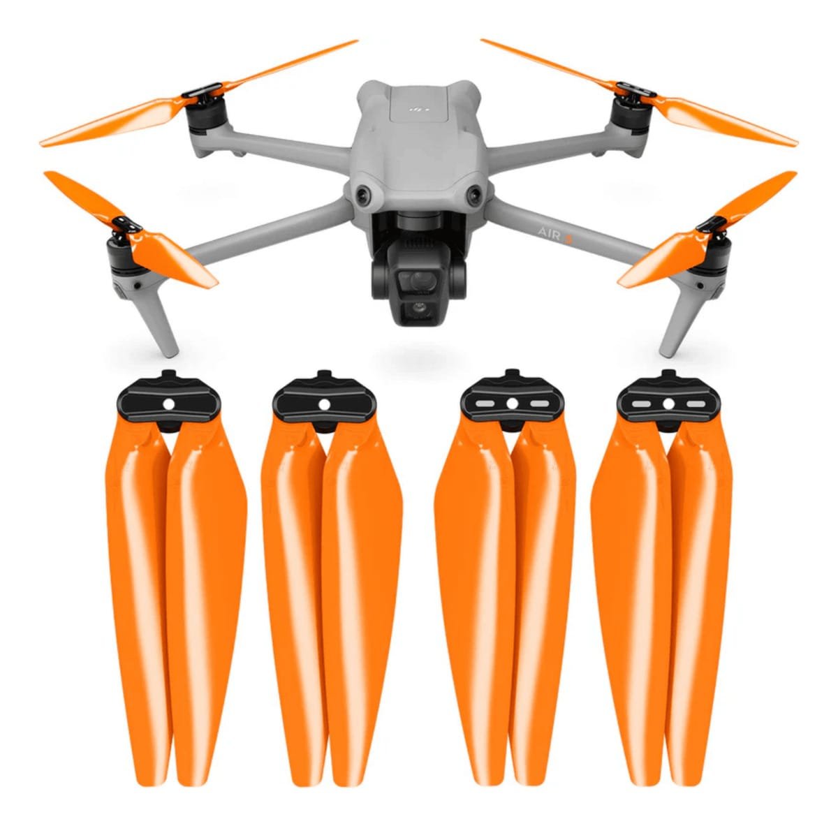 Hélices Master Airscrew DJI Air 3 / 3S Laranja (Jogo)