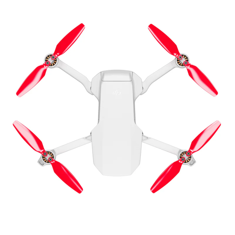 Hélices Master Airscrew DJI Mini 2/se/2se/4k Vermelha (Jogo) - Imagem 2