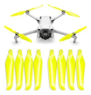 Hélices Master Airscrew DJI Mini 3/ Lito/ Lito X1 Amarela (Jogo)
