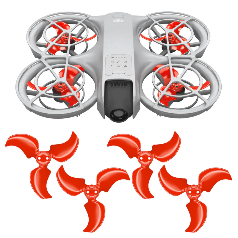 Hélices Master Airscrew DJI Neo Vermelho (Jogo)