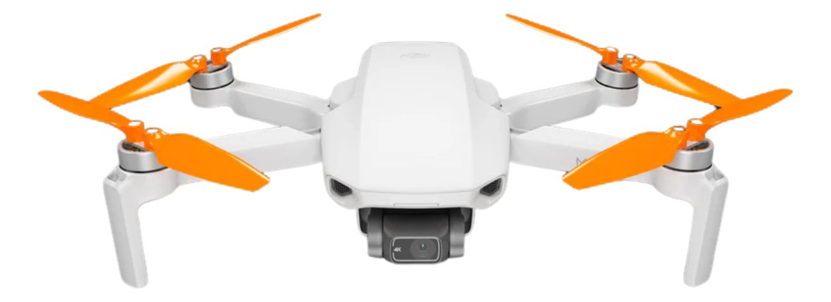 Hélices Master Airscrew DJI Mini 2/se/2se/4k Laranja (Jogo)