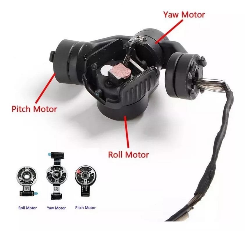 Motor Yaw Mini 3 / Mini 3 Pro / Mini 4 Pro - Imagem 4