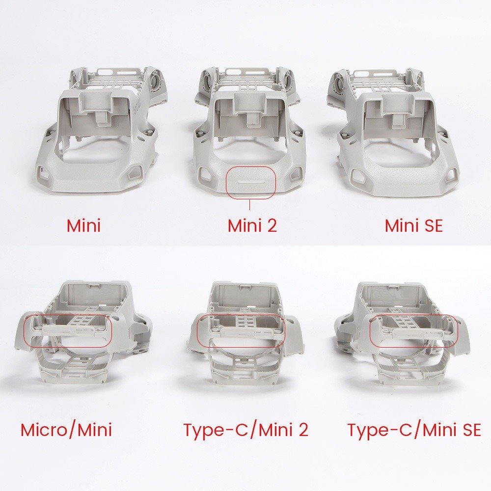 Shell do Meio Middle Mini Se / Mini 2 Se / 4k - Imagem 4