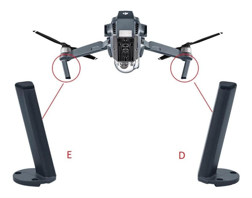 Trem De Pouso Pezinho Mavic Pro - Imagem 2