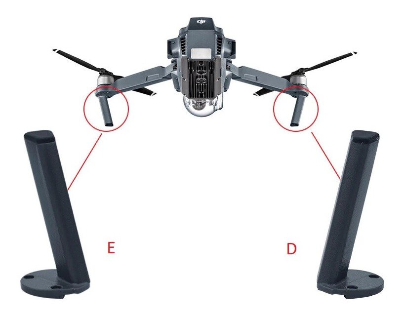 Trem de Pouso Pezinho Mavic Platinum - Imagem 2