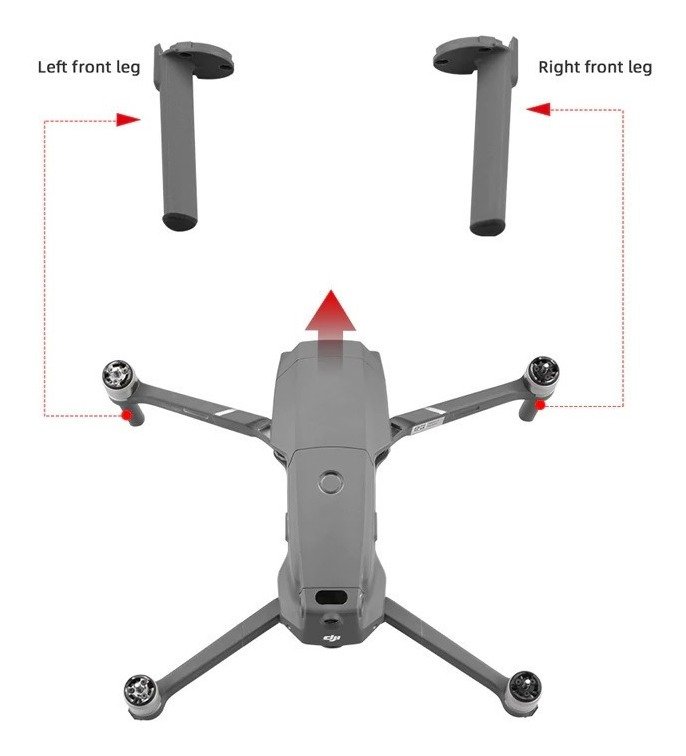 Trem Pouso Pezinho Mavic 2 - Imagem 2